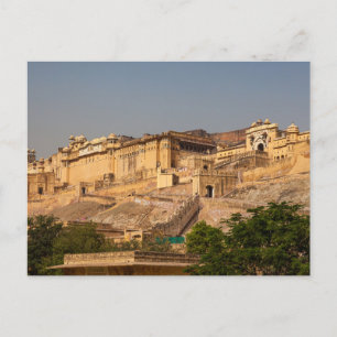 The Fort Amber at Jaipur in India Postcard