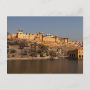 The Fort Amber at Jaipur in India Postcard