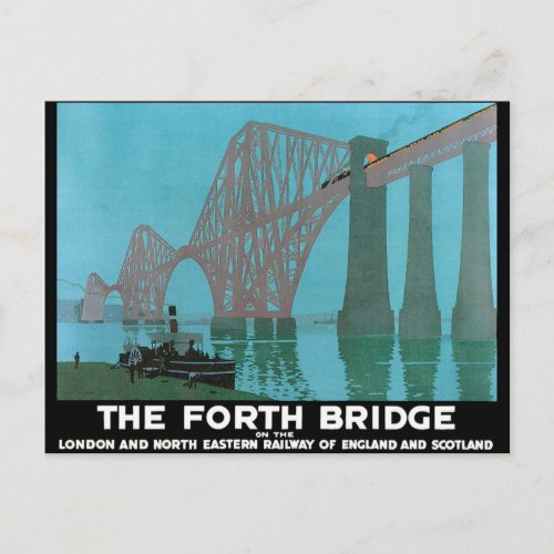 The Forth Bridge _ North Eastern Railway Postcard