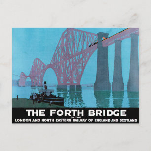 The Forth Bridge Postcard