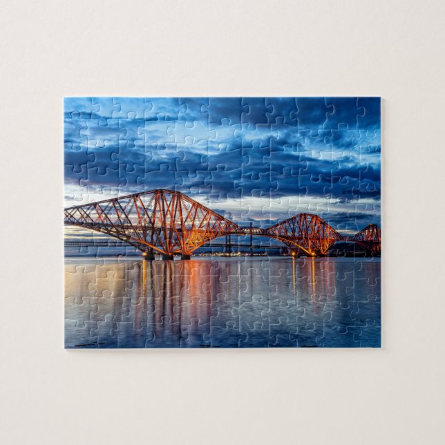 The Forth Bridge, Scotland Jigsaw Puzzle (Horizontal)