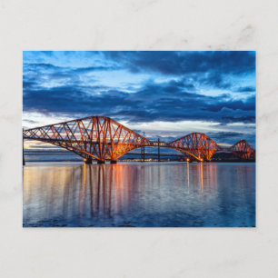 The Forth Bridge, Scotland Postcard
