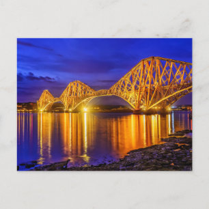 The Forth Bridge, Scotland Postcard