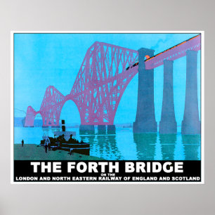 The Forth Road Bridge Poster