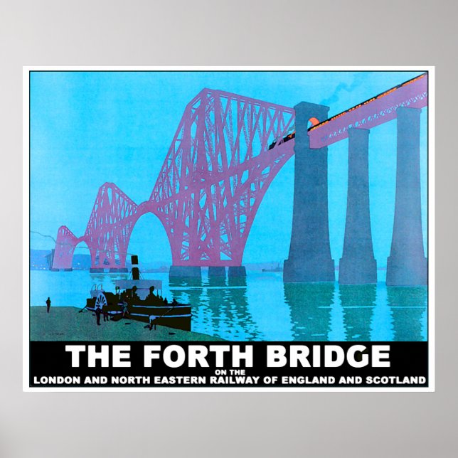 The Forth Road Bridge Poster (Front)