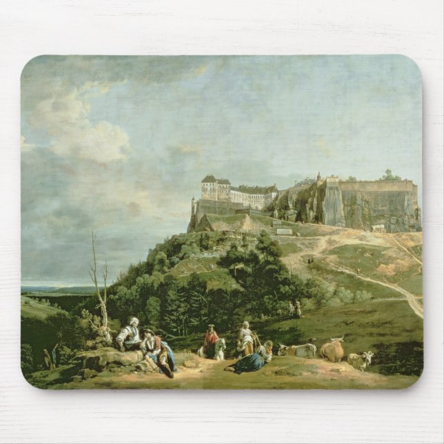The Fortress of Konigstein, 18th century Mouse Pad (Front)