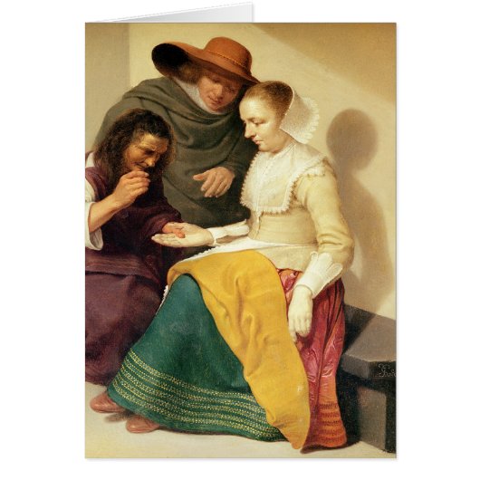 The Fortune Teller, 1631 Cards (Front)