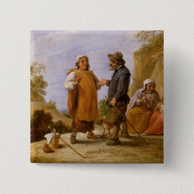 The Fortune Teller Button (Front)