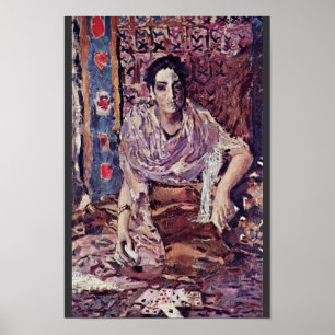 The Fortune-Teller By Wrubel Michail Alexandrowits Poster