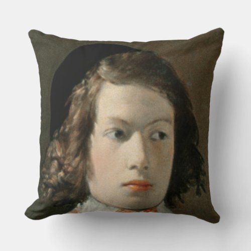 The Fortune Teller c1625 oil on canvas see 19 Throw Pillow