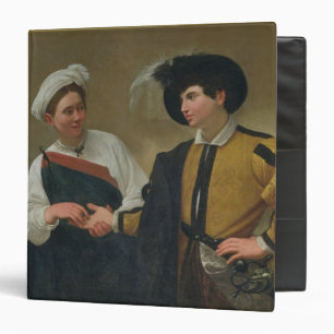 The Fortune Teller (La Buona Ventura), c.1594 3 Ring Binder