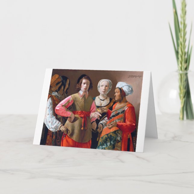 The Fortune Teller, La Tour Card (Front)