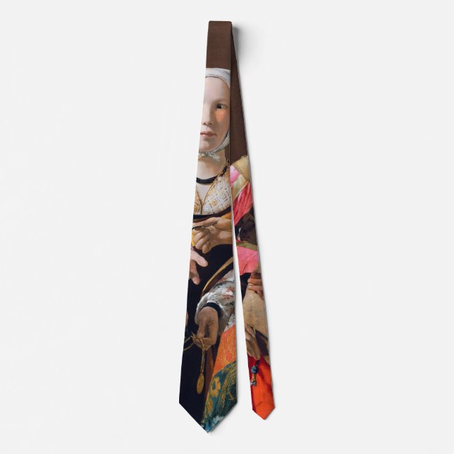 The Fortune Teller, La Tour Neck Tie (Front)