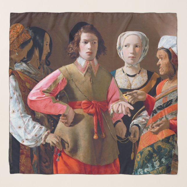 The Fortune Teller, La Tour Scarf (Front)