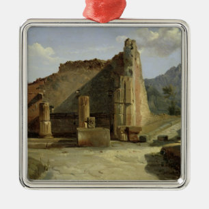 The Forum of Pompeii Metal Ornament