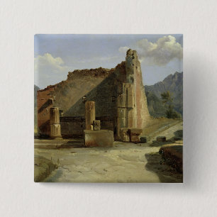 The Forum of Pompeii Pinback Button