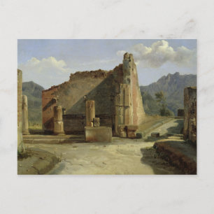 The Forum of Pompeii Postcard