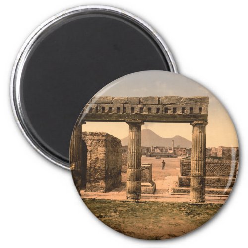 The Forum Pompeii Campania Italy Magnet
