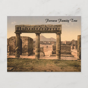 The Forum, Pompeii, Campania, Italy Postcard