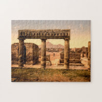 The Forum Pompeii Italy Jigsaw Puzzle