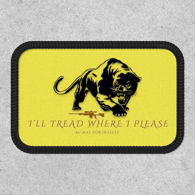 The Founders Flag Black Border Patch (Front)