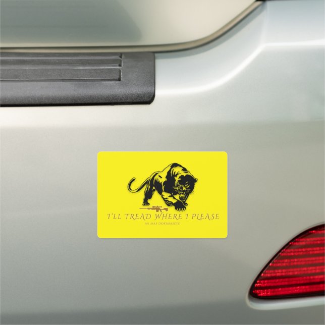 The Founders Flag (The 66) Car Magnet (In Situ)