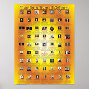The Founders of Science Poster