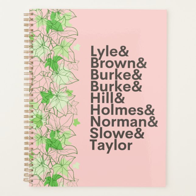 The Founders Planner (Front)