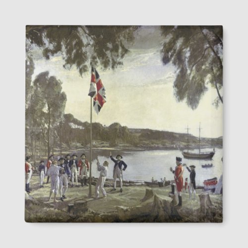 The Founding of Australia by Capt Arthur Magnet