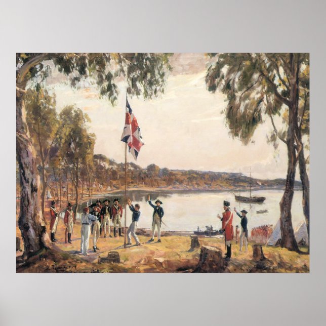 The Founding of Australia, Poster (Front)