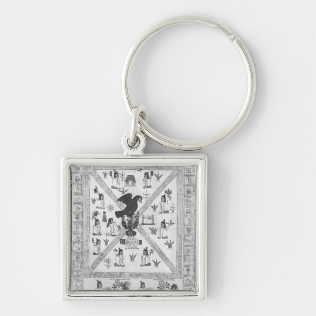 The Founding of Tenochtitlan Keychain (Front)