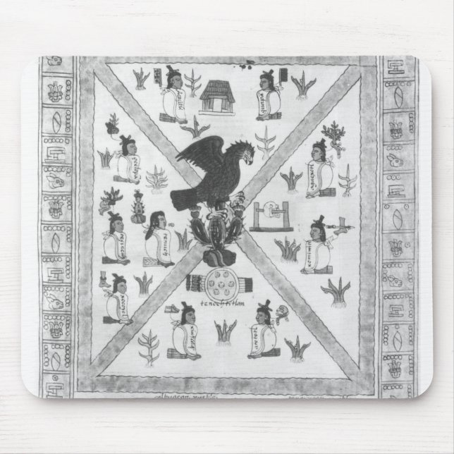 The Founding of Tenochtitlan Mouse Pad (Front)