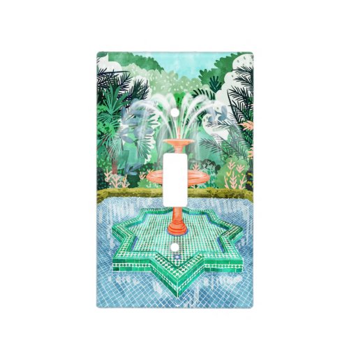 The Fountain Of Life Light Switch Cover