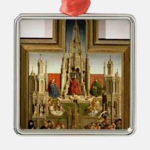 The Fountain of Life Metal Ornament