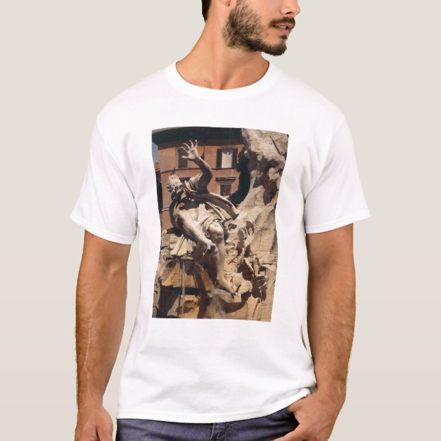 The Fountain of the Four Rivers T-Shirt (Front)