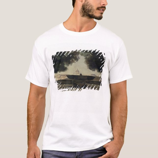 The Fountain of the French Academy in Rome T-Shirt (Front)
