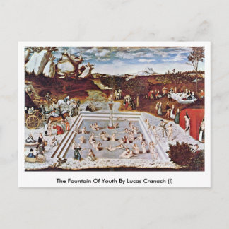 The Fountain Of Youth By Lucas Cranach (I) Postcard