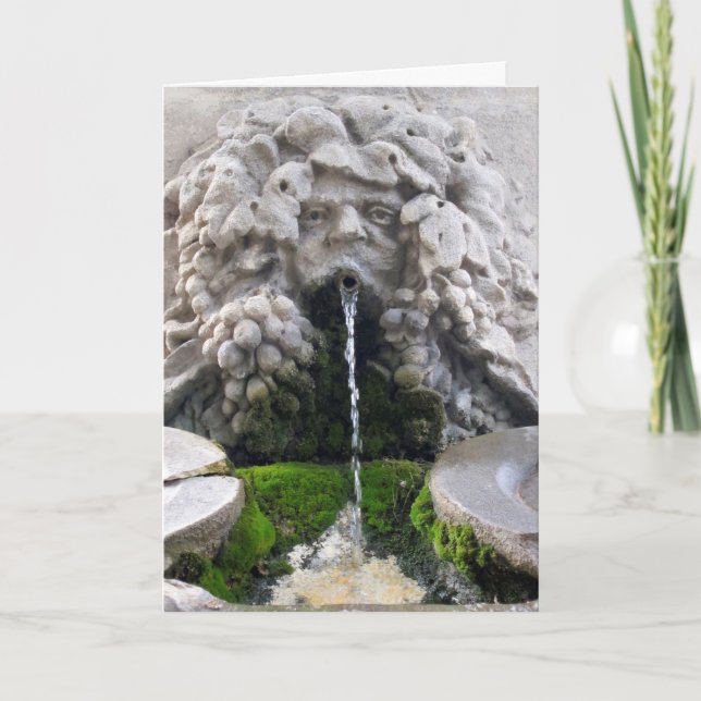 The Fountain of Youth Card (Front)