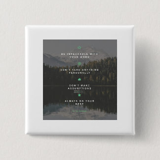 The four agreements button