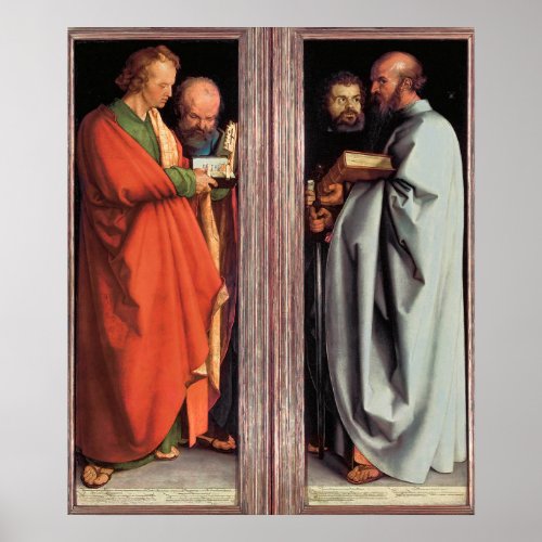 The Four Apostles by Albrecht Drer Poster