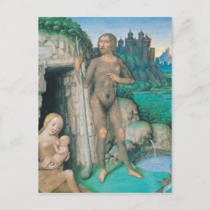 The Four Conditions of Society: The Wild State Postcard