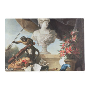 The Four Continents: Europe, 1722 (oil on canvas) Placemat