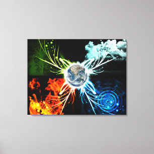 The Four Elements Canvas Print