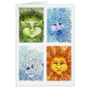 The Four Elements Card