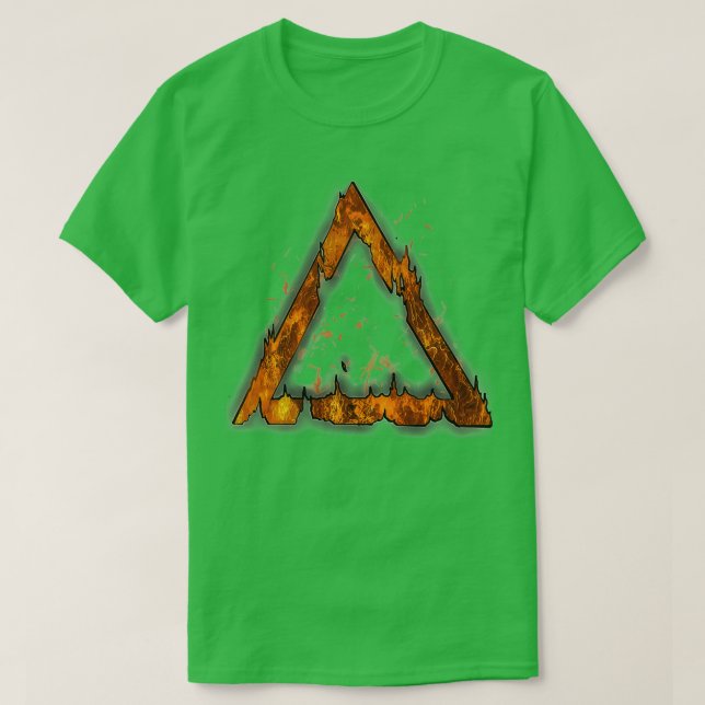 The Four Elements Fire T-Shirt (Design Front)