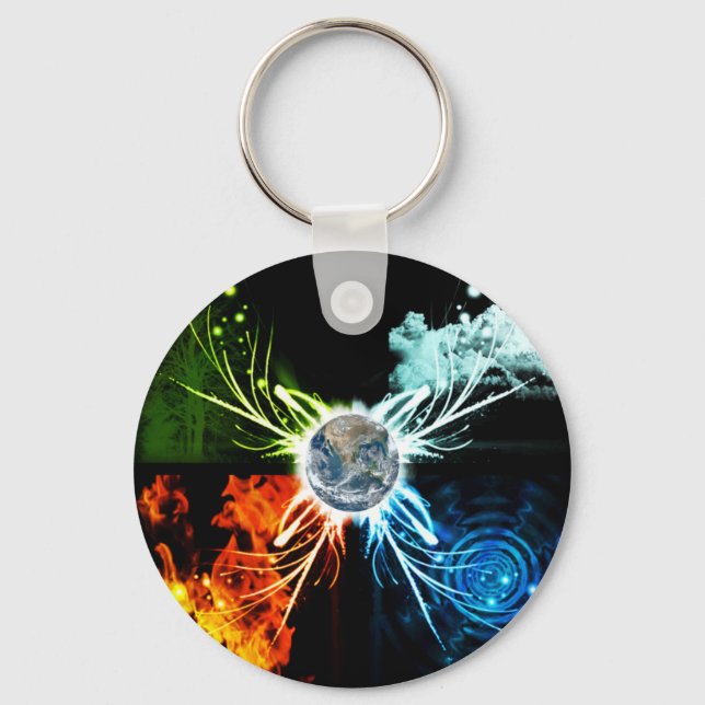 The Four Elements Keychain (Front)
