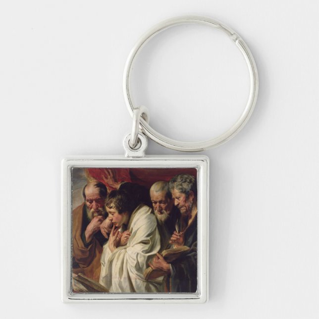 The Four Evangelists Keychain (Front)