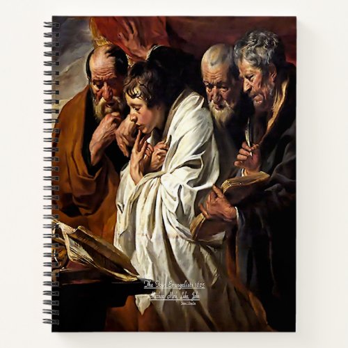 The Four Evangelists Matthew Mark Luke John Notebook