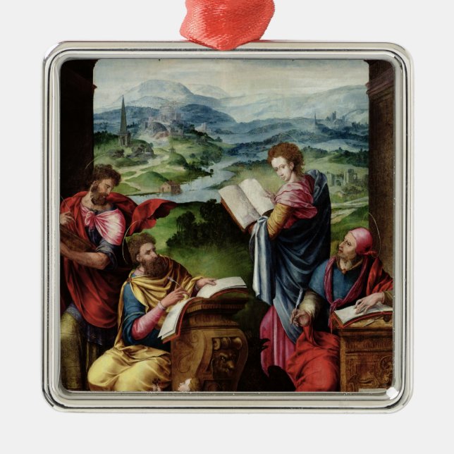The Four Evangelists Metal Ornament (Front)