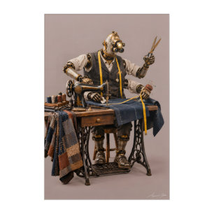 The Four Handed Tailor Acrylic Print